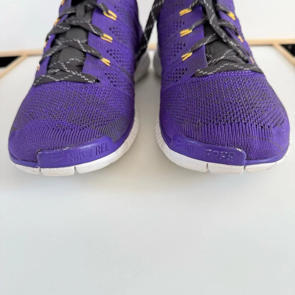 NIKE Free Flyknit Rare Chukka Hyper Grape Purple Colorway Sneakers Men’s Size 9